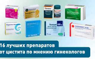Средства от цистита у женщин – какое выбрать?
