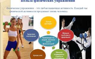 Польза физкультуры и спорта