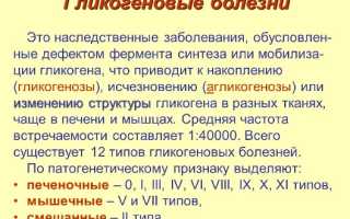 Гликогенозы – Симптомы Причины и Лечение