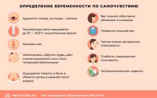 Как определить беременность на раннем сроке