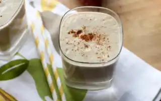Льняной кисель из семян и муки с ягодами, овсом, цикорием
