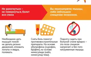 Сорвал спину: что делать? Как и чем лечить?